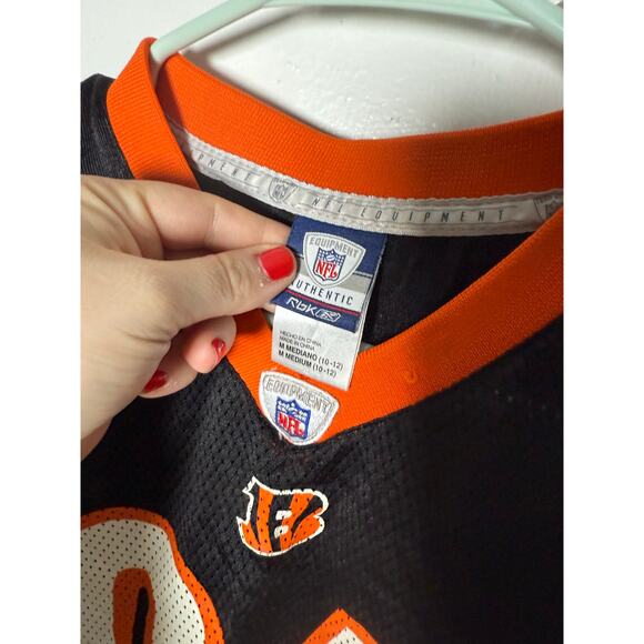 Reebok NFL Cincinnati Bengals Houshmandzadeh Official Football Jersey Youth  MED - Picture 4 of 8